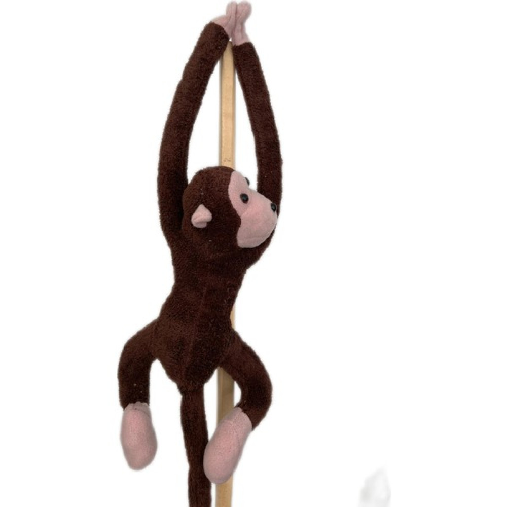 VEGASTORE Elleri Yapışabilen Peluş Maymun Oyuncak -70 cm ( 5 Farklı Renk Seçeneği ) - 702 Kahverengi Peluş Oyuncaklar Fiyatı
