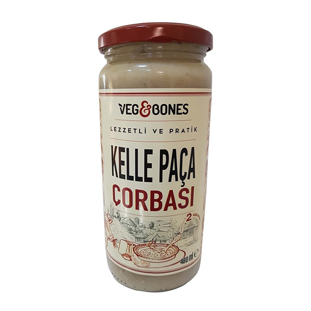 Veg&Bones Kelle Paça Çorbası 480 ml Hazır Çorba Fiyatı