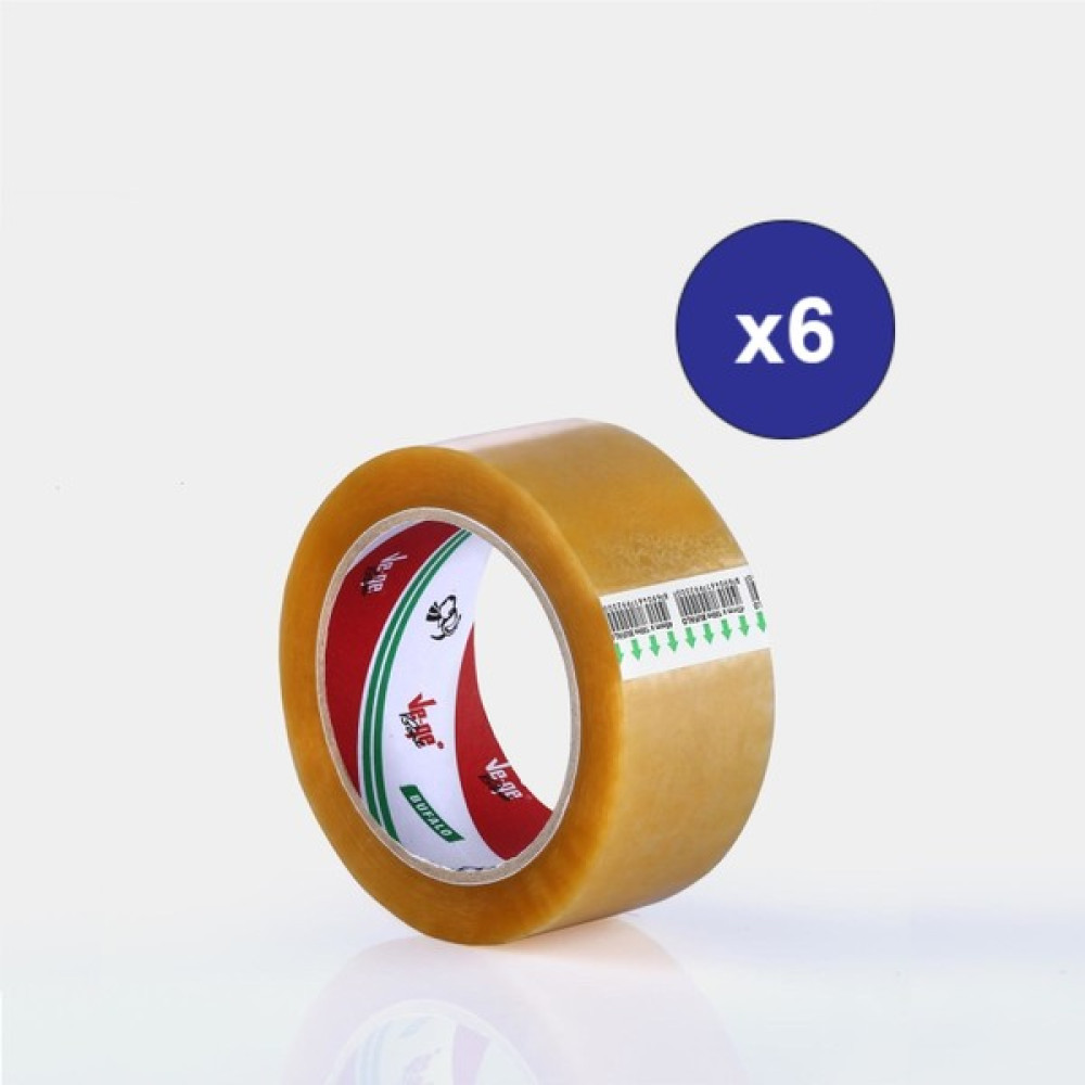 Vege Koli Bandı 45X100 Şeffaf Bufalo 6 Adet Bant Fiyatı