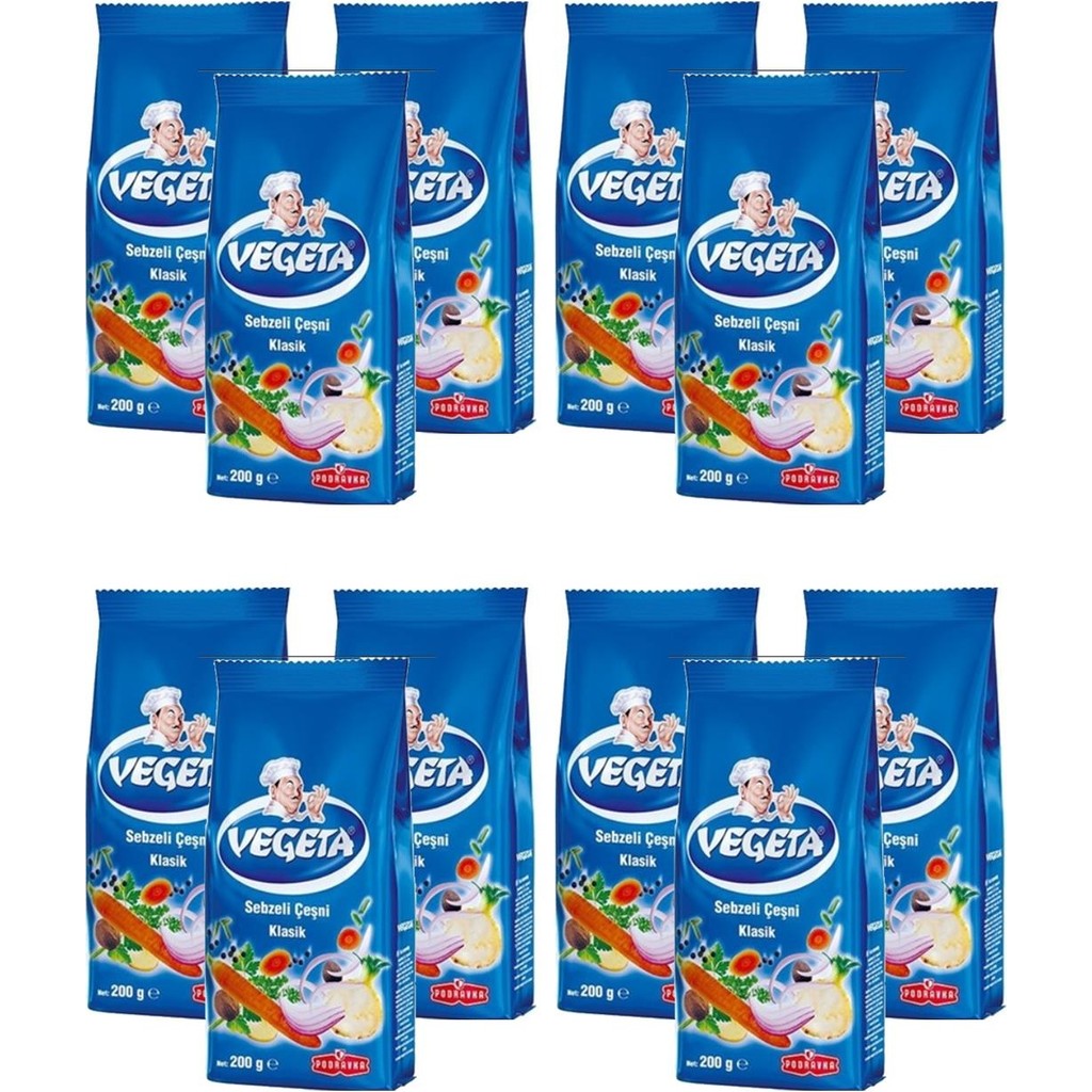 Vegeta Klasik Çeşni 12 x 200 gr Diğer Fiyatı