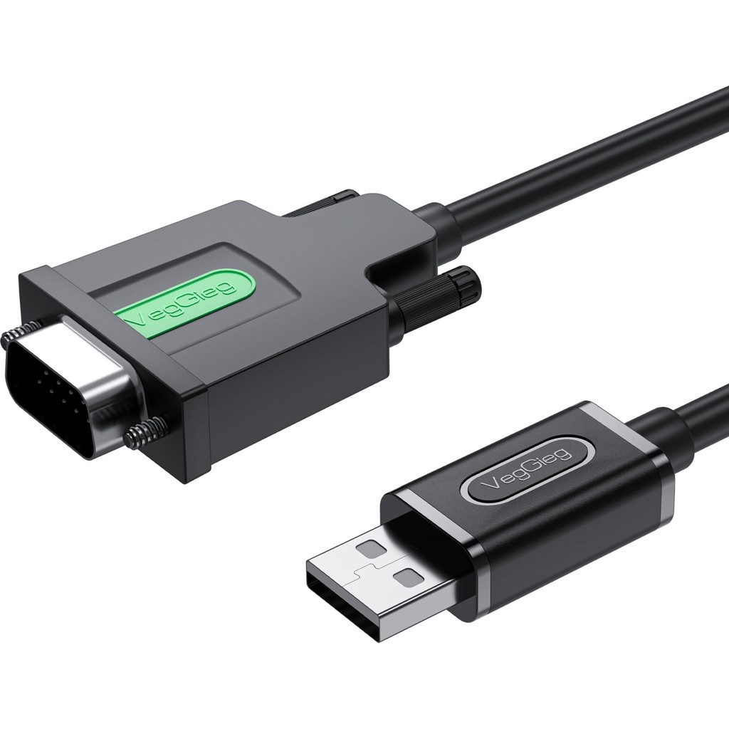 VegGieg USB 2.0 To RS232 Db9 PL2303 Chip Dönüştürücü Adaptör Kablo 1.5 Metre Diğer Fiyatı