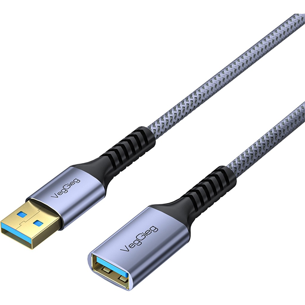 Veggieg USB 3.0 Uzatma Kablosu 1.5 Metre - Gri Diğer Fiyatı