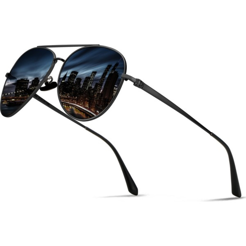 Veithdia Aviator Erkek Güneş Gözlüğü - Polarize UV400 Lens (Yurt Dışından) - Siyah Erkek Güneş Gözlükleri Fiyatı