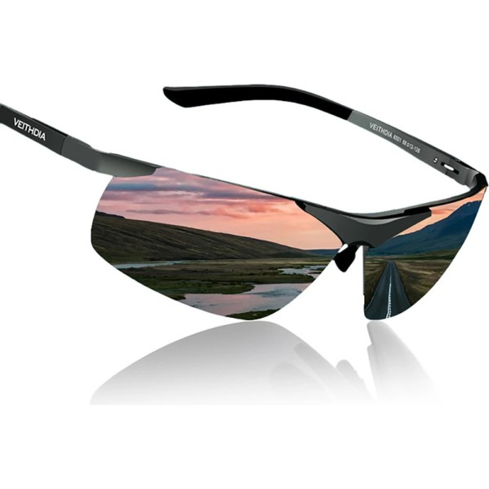 Veithdia Bisiklet Sporları Erkekler Için Sürüş Güneş Gözlüğü - Polarize UV400 Lens (Yurt Dışından) Erkek Güneş Gözlükleri Fiyatı