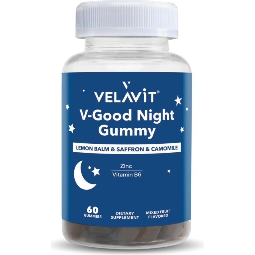 Velavit V-Good Night Gummy 60 Gummies - Karışık Meyve Diğer Fiyatı