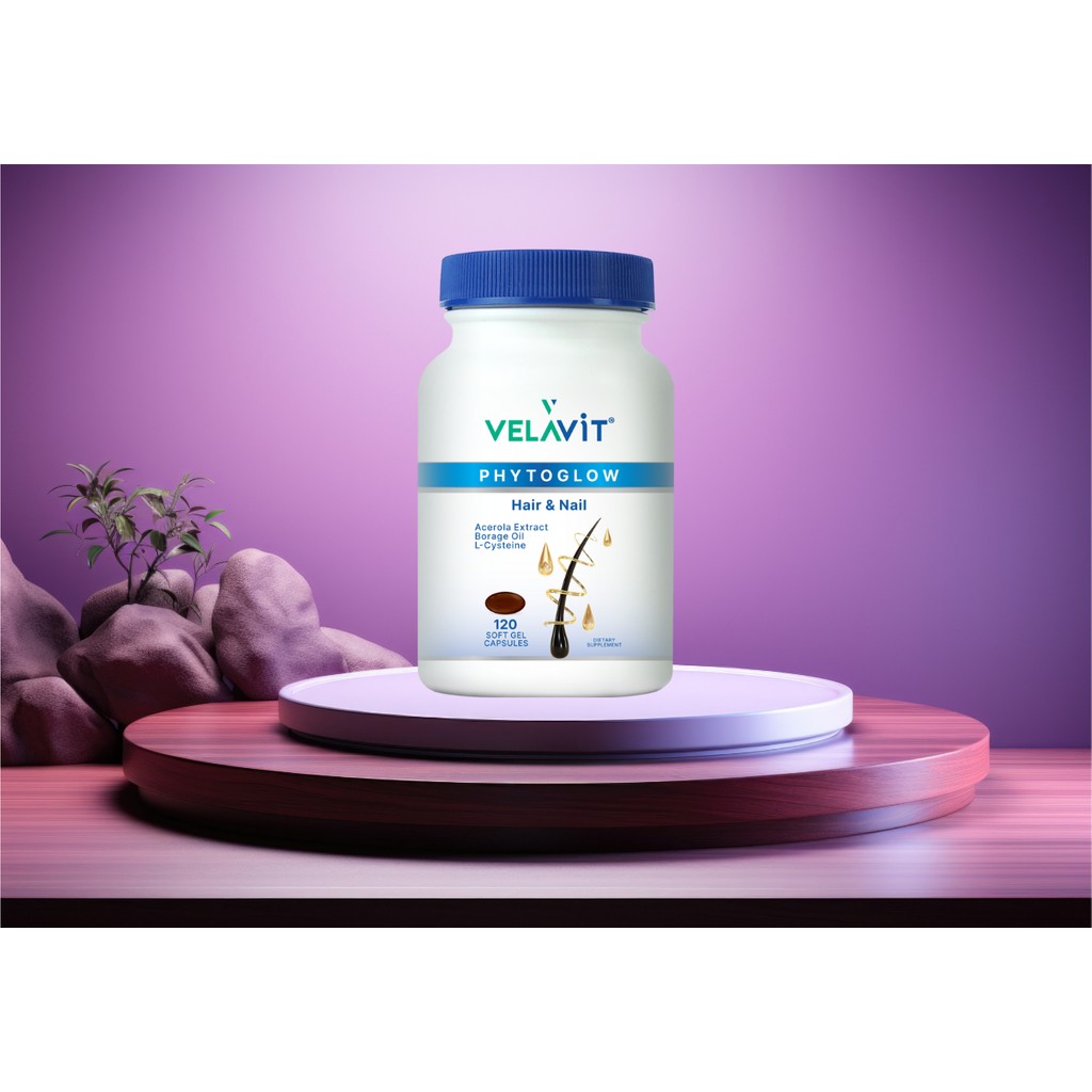 Velavit V-Phytoglow Saç ve Tırnak Sağlığı İçin 120 Yumuşak Kapsül Aromasız Takviye Diğer Fiyatı