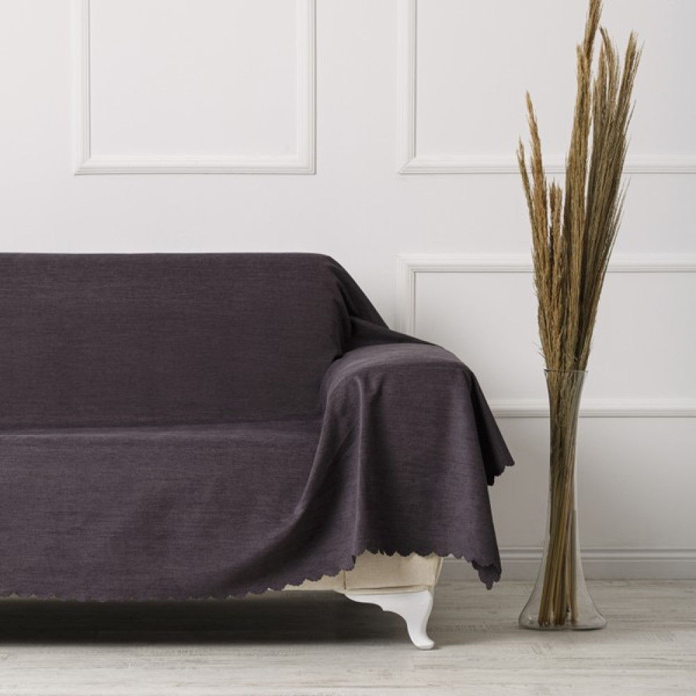 Velerde Home Kül Battal Boy Kollarınıda Kapatan Çift Taraflı Çekyat Koltuk Örtüsü Şalı - 180 x 300 cm Koltuk & Kanepe Örtüsü Fiyatı
