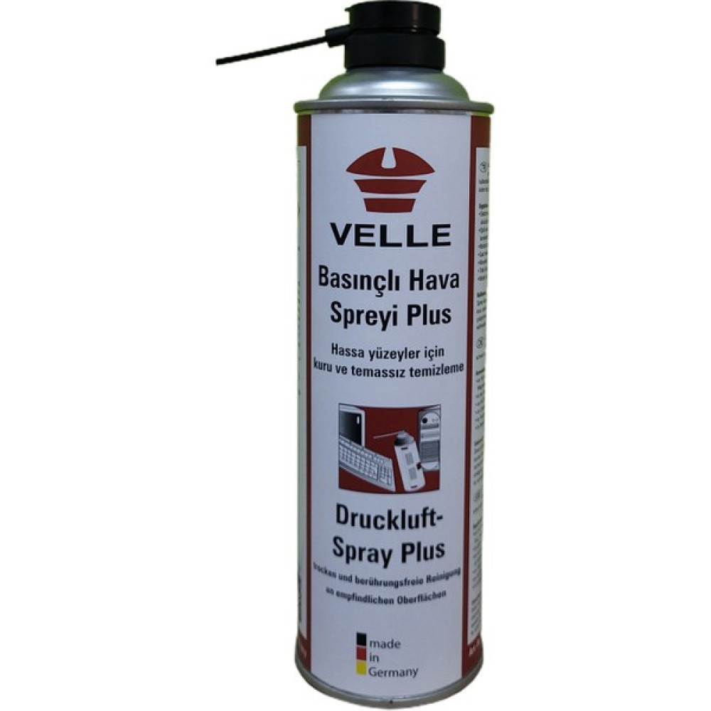 Velle Basınçlı Hava Spreyi Plus - 500 ml Temizleme Ürünleri Fiyatı