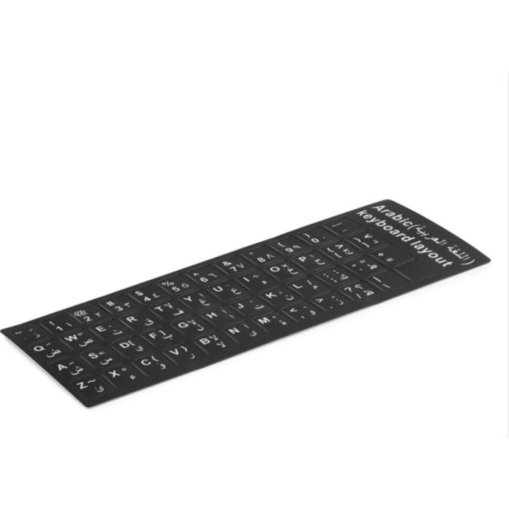Velliw Arapça Türkçe Klavye Sticker Siyah Renk Notebook ve Pc Uyumlu Klavye Stickerı Oyuncu Klavyesi Fiyatı