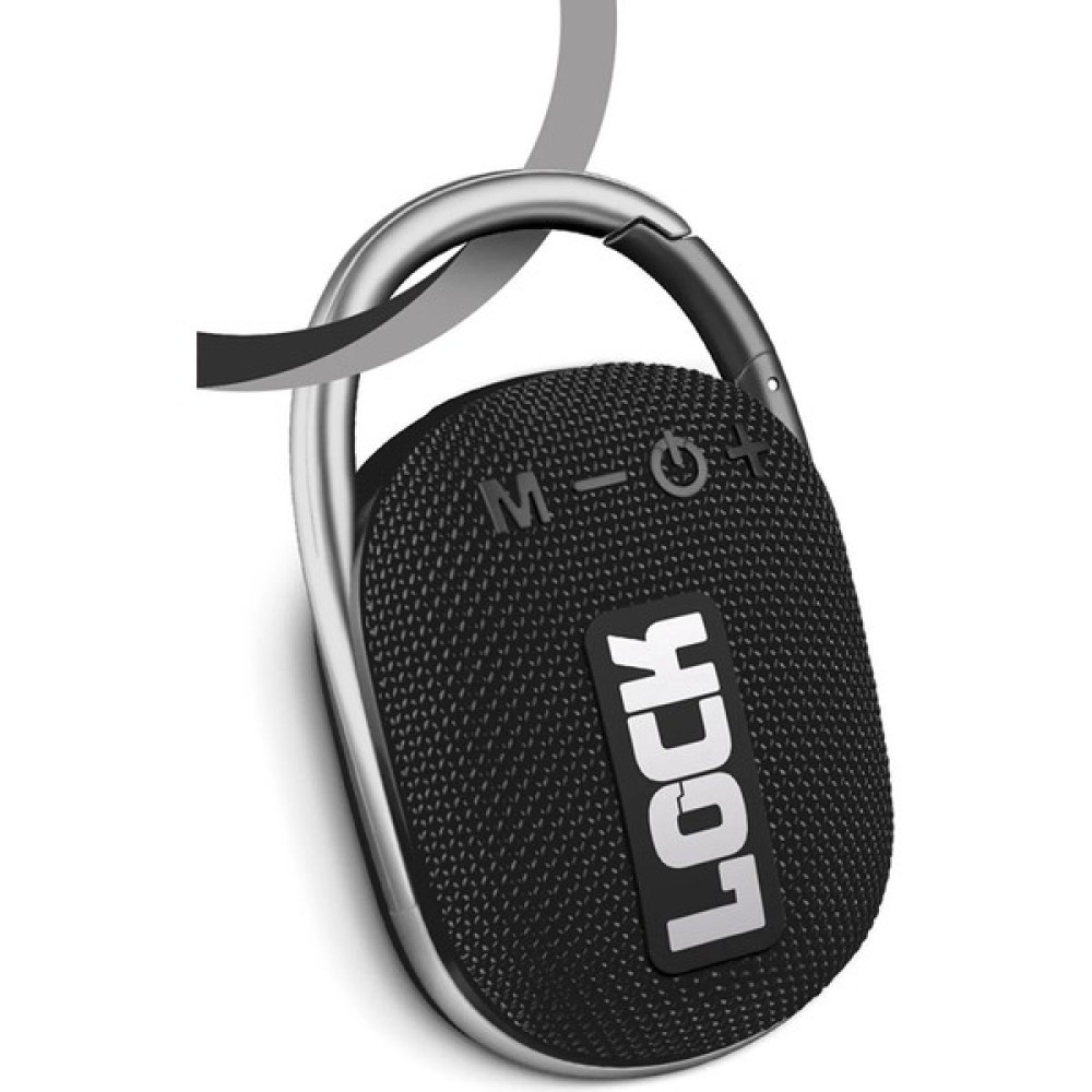 Velliw Bluetooth Hoparlör Tws Speaker Askılı Küçük Boy Yüksek Bass ve Ses Kalitesi Klipsli Kablosuz Ses - Siyah Bluetooth Hoparlör Fiyatı