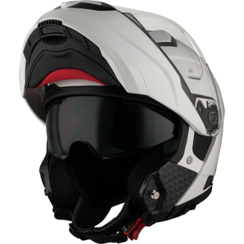 Vemar Sharkı Çene Açılır Kask Beyaz L Motorsiklet Kaskları Fiyatı