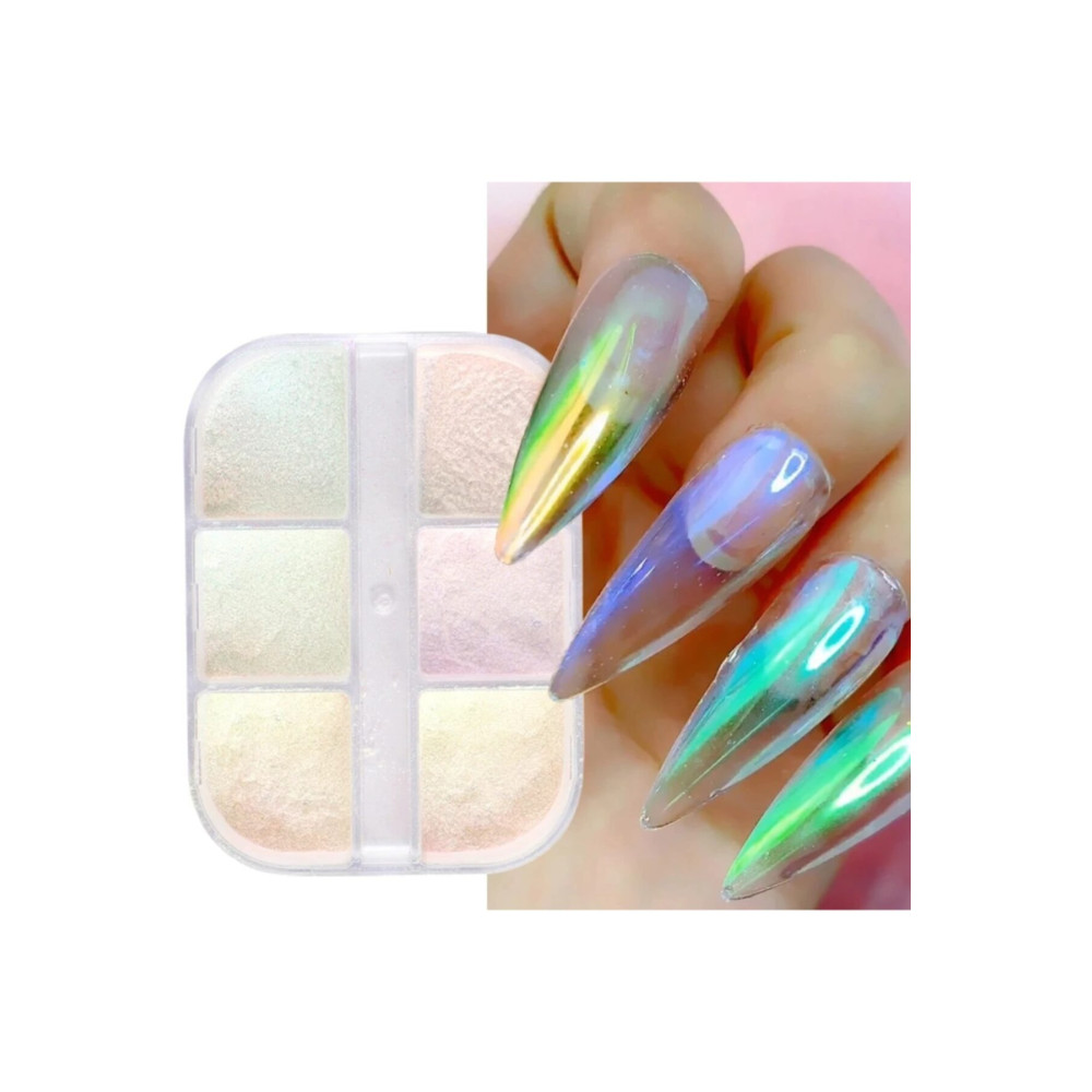 Venalisa 6 Adet Inci Tozu Protez Tırnak Nail Art Makyaj Ürünleri Fiyatı