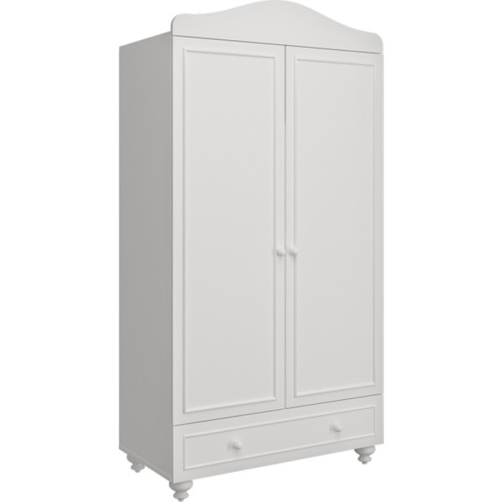 Venatto Montes 2 Kapılı DOLAP(%100MDF) - Beyaz - Meşe Gardrop & Dolap Fiyatı