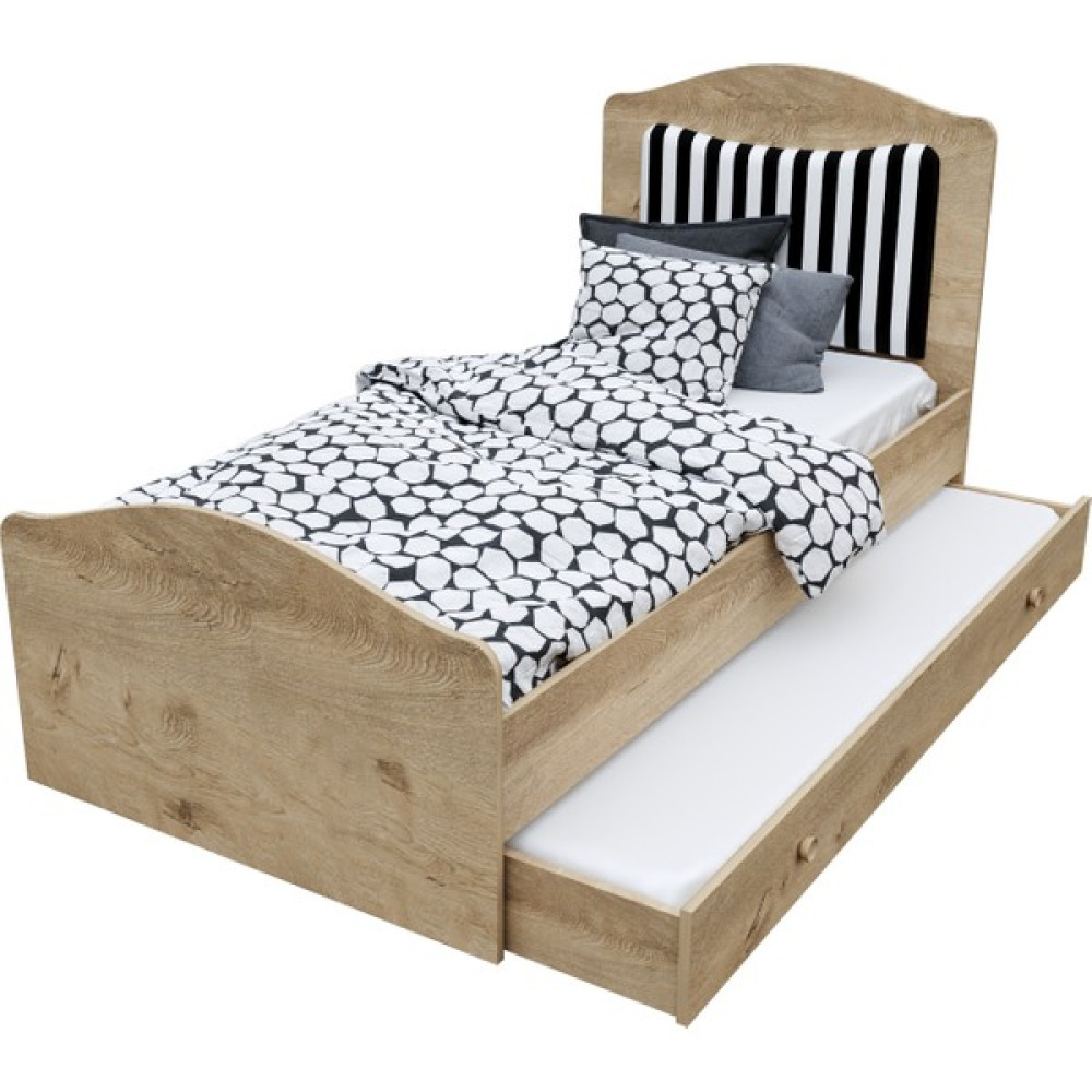 Venatto Romantic Wood Yavrulu KARYOLA(100X200) - Meşe - 100 x 200 cm Karyola Fiyatı