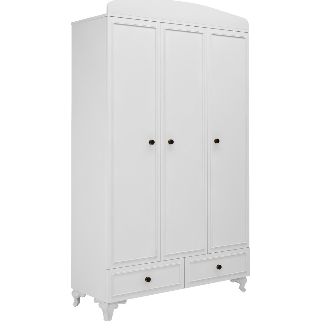 Venatto Selena 3 Kapaklı DOLAP(%100MDF) - Beyaz Diğer Fiyatı