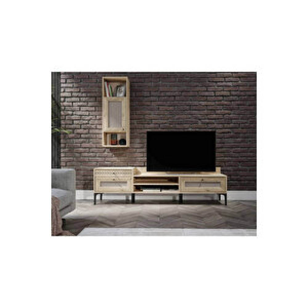 Venatto Trio Tv Ünitesi Meşe Tv Ünitesi / Sehpası Fiyatı