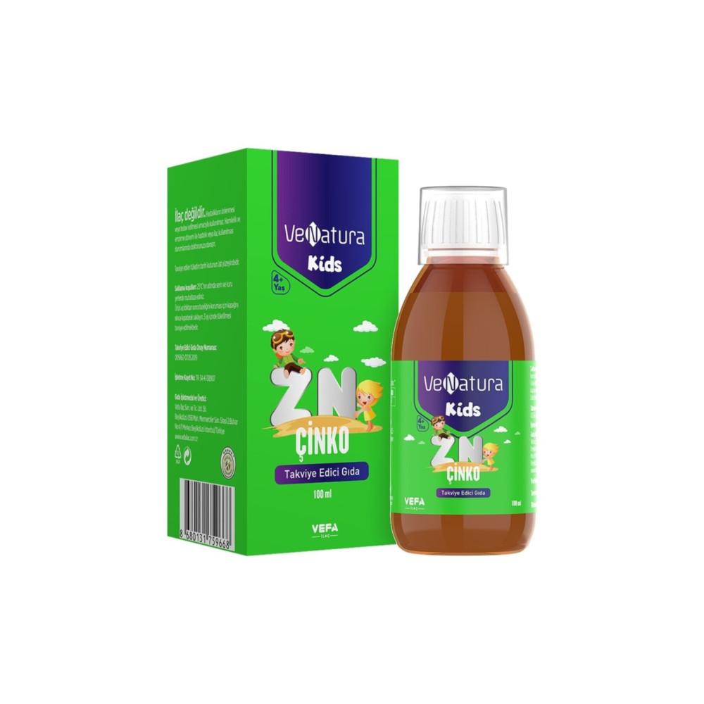 VeNatura Kids Çinko Takviye Edici Gıda 100 Ml Sağlık / Diyet Fiyatı