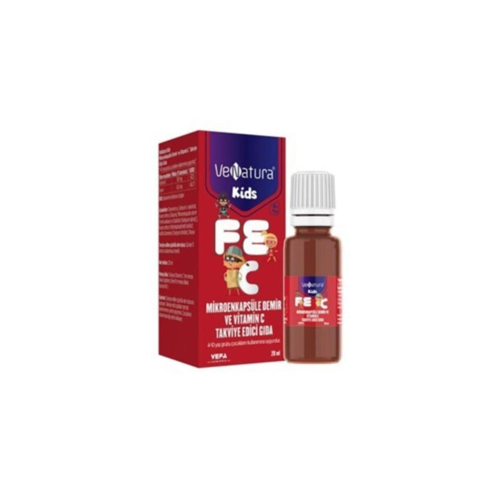 VeNatura Kids Mikroenkapsüle Demir Ve Vitamin C 20 ml Sağlık / Diyet Fiyatı