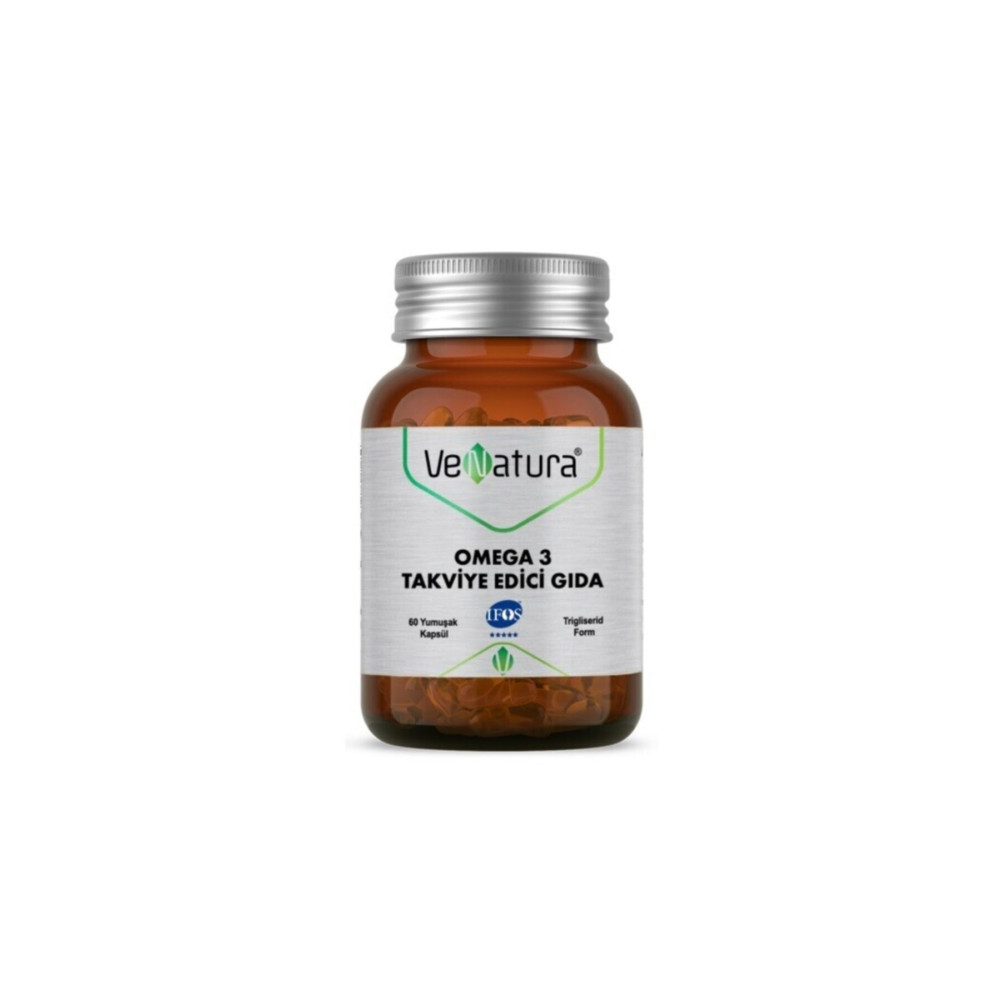 VeNatura Omega 3 Takviye Edici Gıda 60 Kapsül Sağlık / Diyet Fiyatı