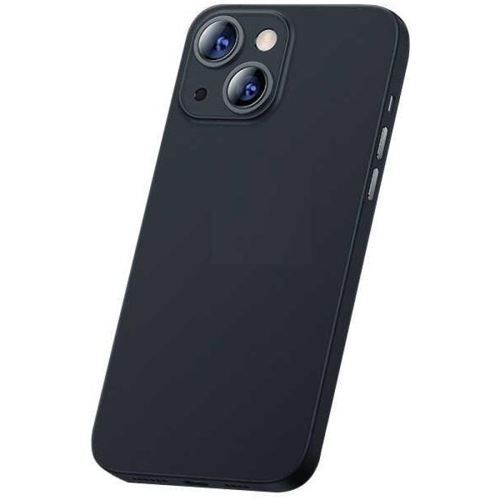 Vendas iPhone 13 Wing Serisi Ultra Thin 0.4mm Ince Silikon Kılıf - Siyah Cep Telefonu Kılıfı Fiyatı