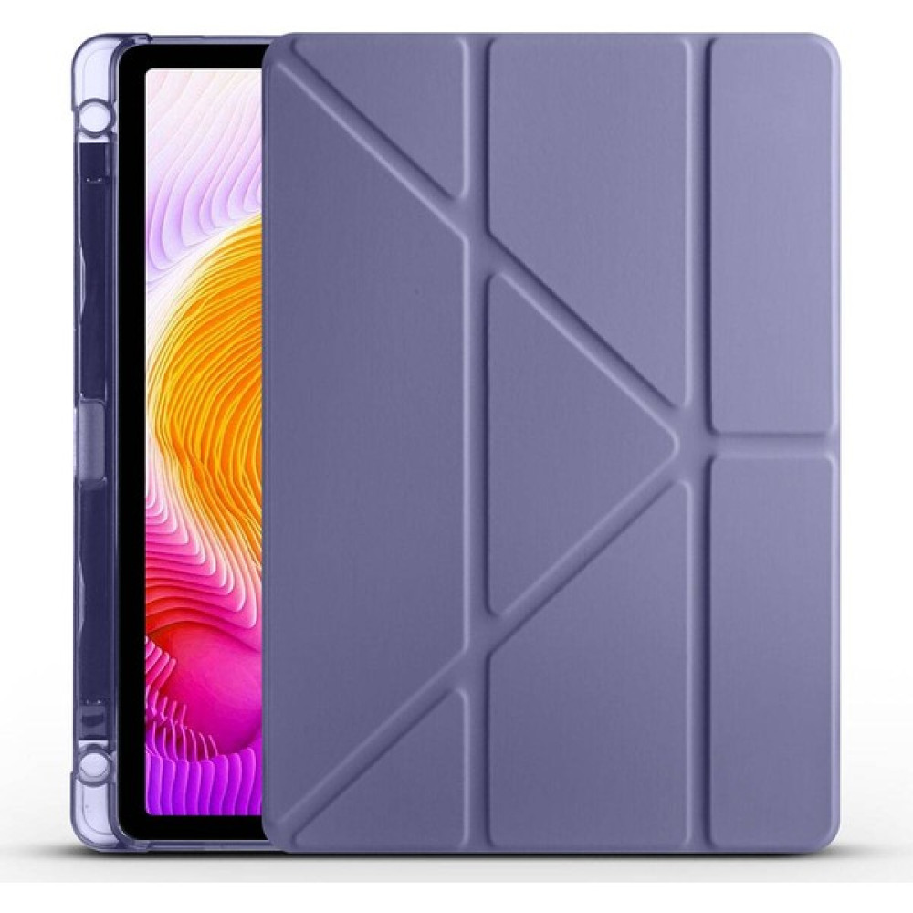 Vendas Xiaomi Redmi Pad Se Kılıf Zore Tri Folding Kalem Bölmeli Standlı Kılıf - Mor Tablet Kılıfı Fiyatı