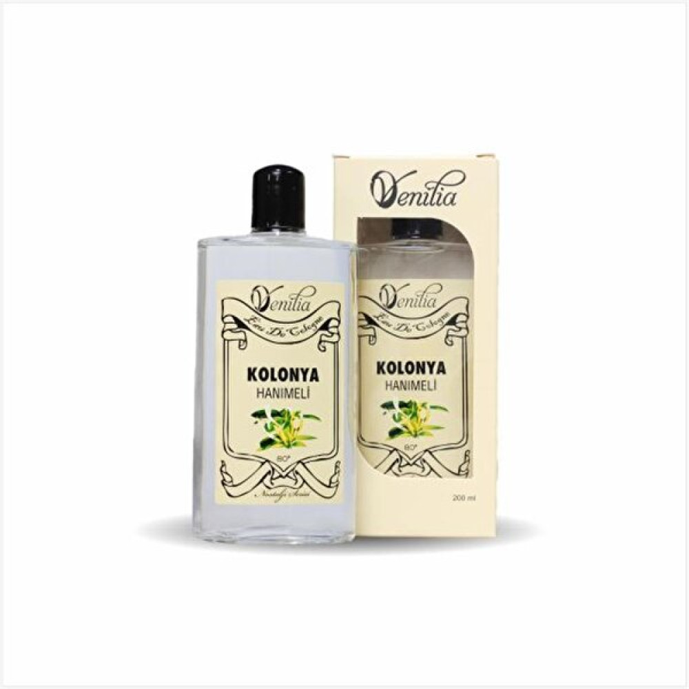 Venilia 200 ml Cam Şişe Venilia Hanımeli Esanslı Kolonya - Hanımeli Kolonyası Kolonya & Gülsuyu Fiyatı