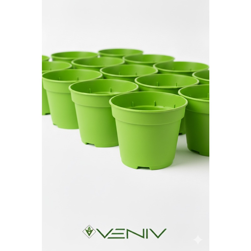 Veniv 10 Adet Renkli Fide Yetiştime Saksısı 0.3l Hafif ve Dayanıklı Bahçe Kullanımına Uygun Saksı ve Aksesuarları Fiyatı