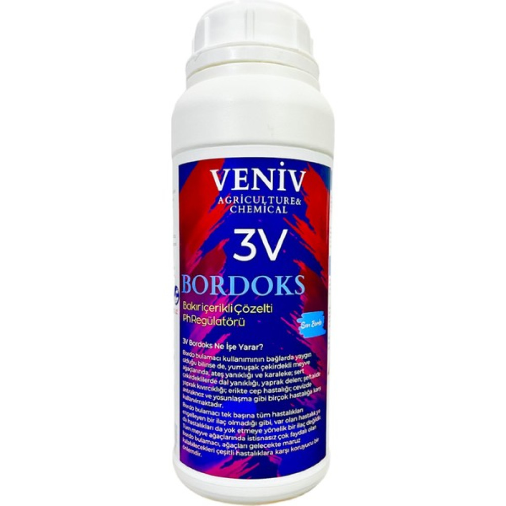Veniv 3V Bordoks Hazır Bordo Bulamacı 1 litre- Bakir icerikli Bitki Fiyatı