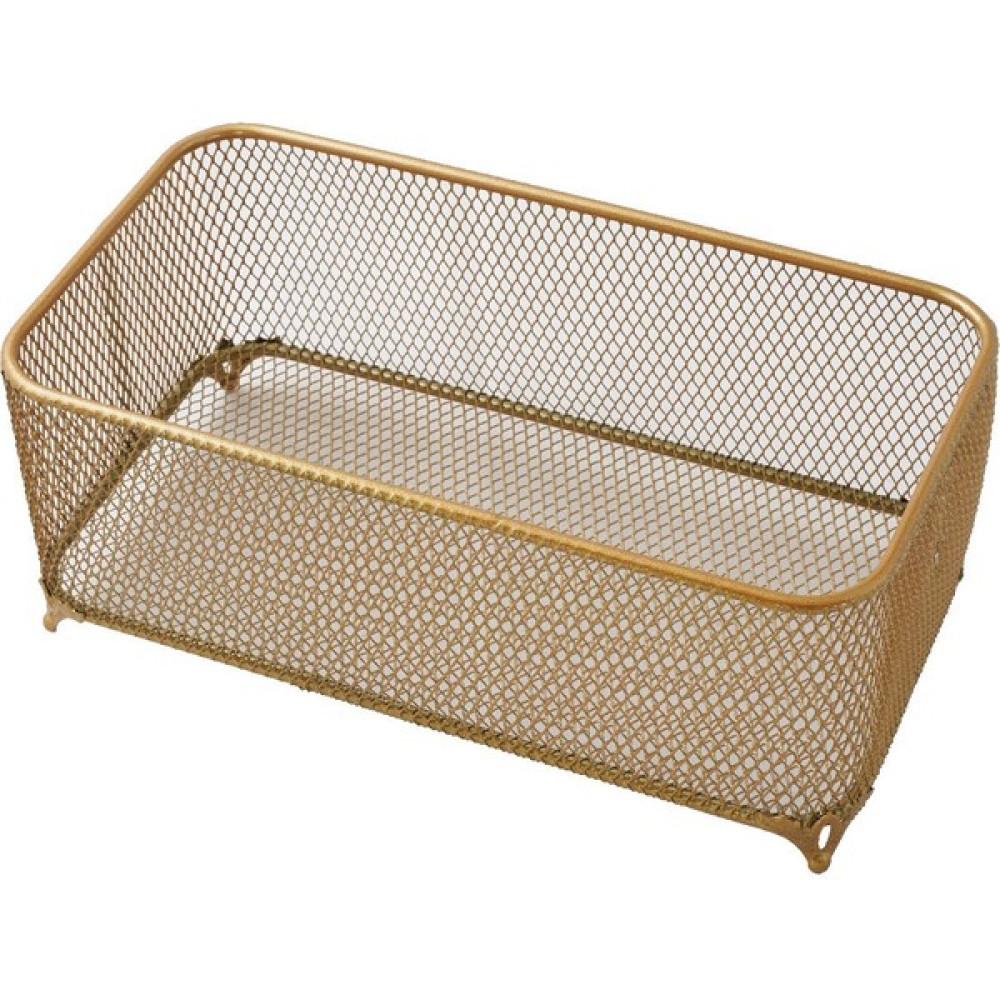 Venon Home Derk Meyve Sepeti ( Dikdörtgen, Çok Amaçlı ) 280X155 Gold Saklama Kapları Fiyatı