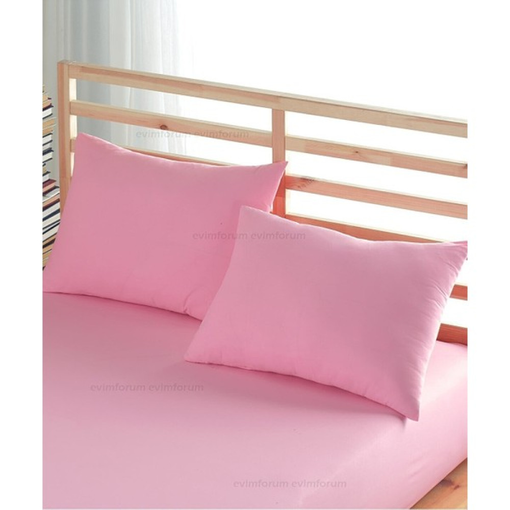 Ventisette 2 Adet Fermuarlı Yastık Kılıfı 50X70 cm - 50 x 70 cm - Pembe Yastık Kılıfı Fiyatı