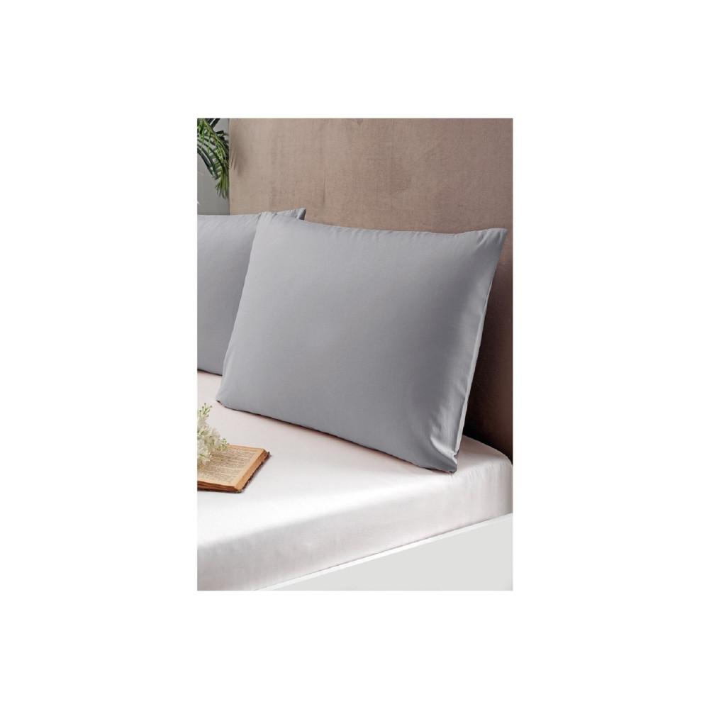 VentiSette 2 Adet Gri Fermuarlı 50x70 Cm Yastık Kılıfı Yastık Kılıfı Fiyatı