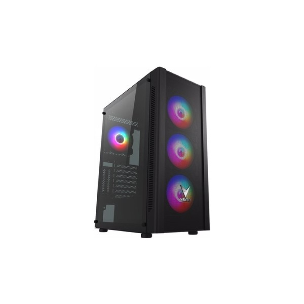 Vento VG20A 650W 80PLUS Tempered Glass USB 3.0 Mesh Rgb Atx Mid Tower Kasa PC Kasaları Fiyatı