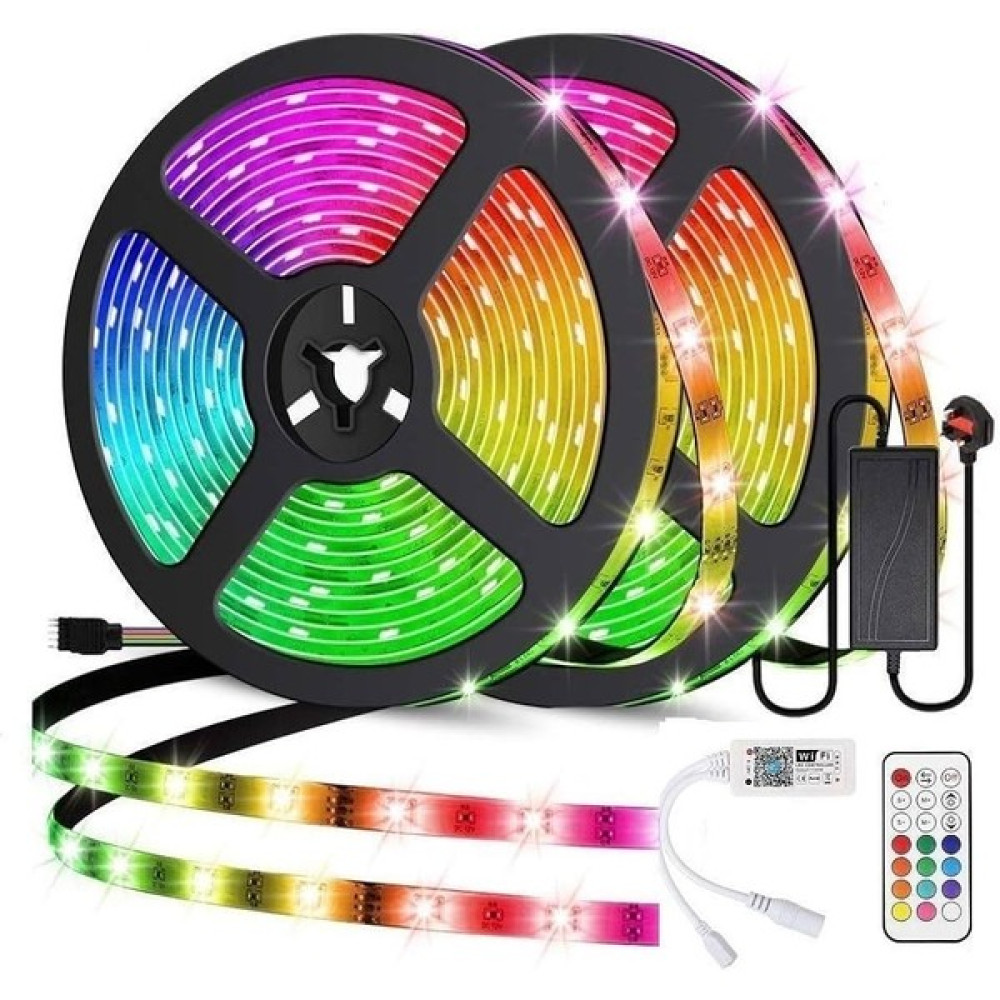 Ventus Kumandalı Rgb Şerit LED 5+5 10M Led Aydınlatmalar Fiyatı