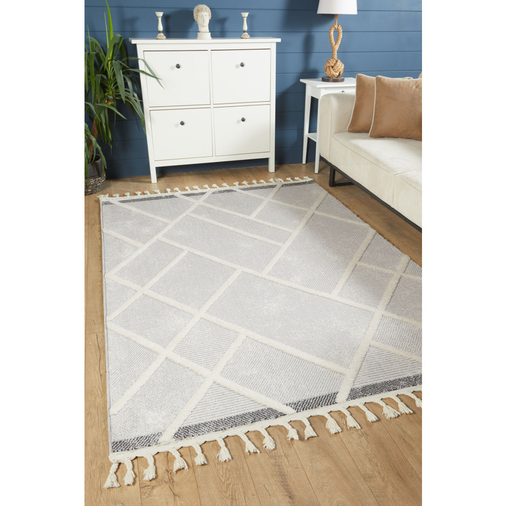 venucci home & living Quincey Bukleli Yumuşak Peluş Post Shaggy Krem Çocuk Odası Oturma Odası Salon Mutfak Halısı 100 x 200 Beden Kilim Fiyatı