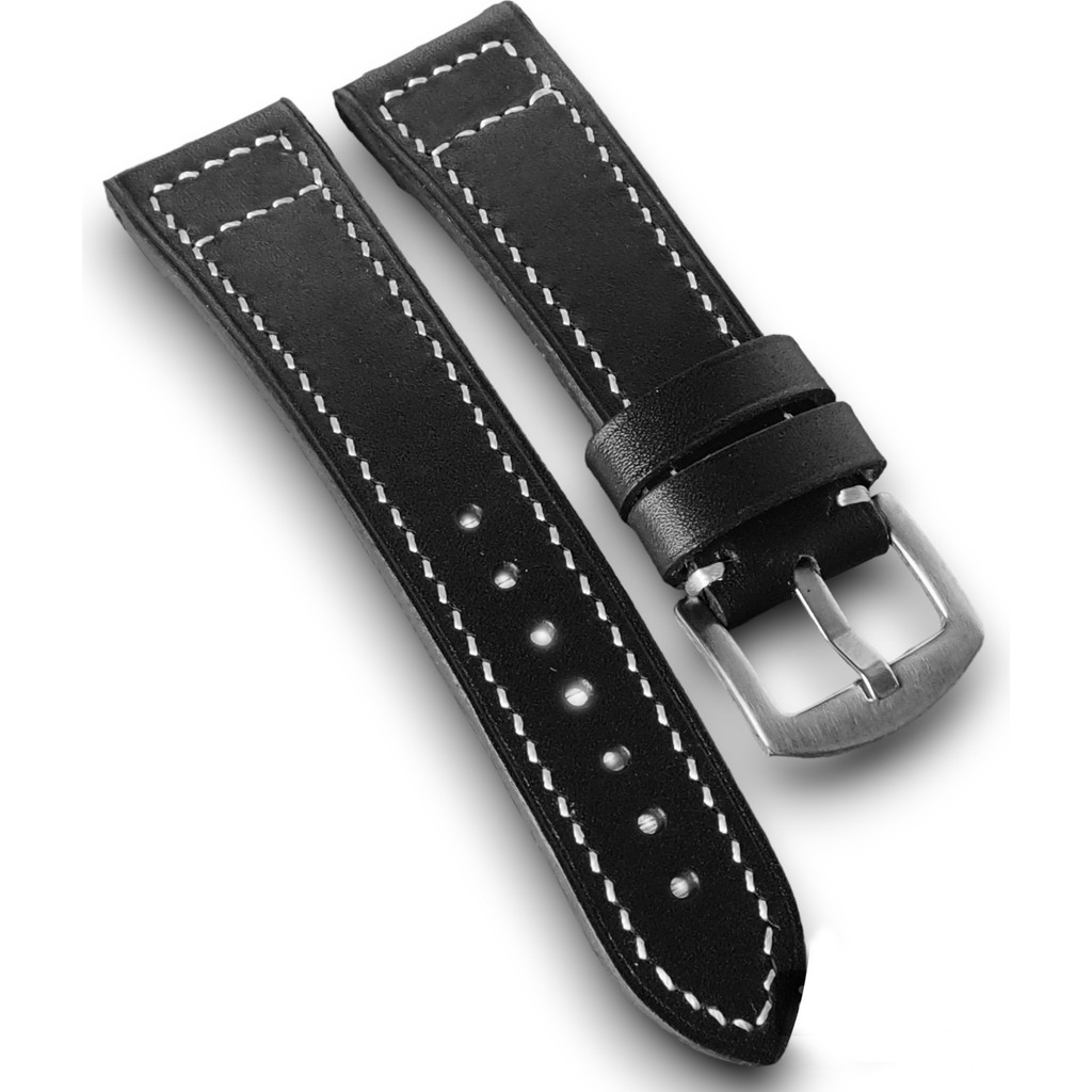 Venum Ventum Craft Siyah, Deri El Yapımı saat Kordonu - 19 mm - Siyah Diğer Fiyatı