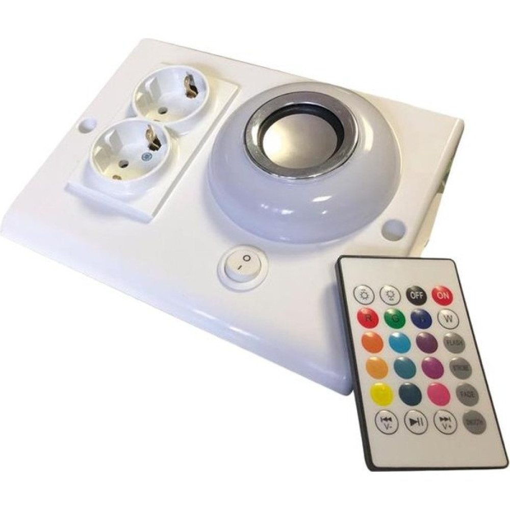 Venüs Bluetooth Hoparlörlü Dolap Ve Tezgah Altı Prizmatik - Beyaz Kasa - RGB Prizler Fiyatı