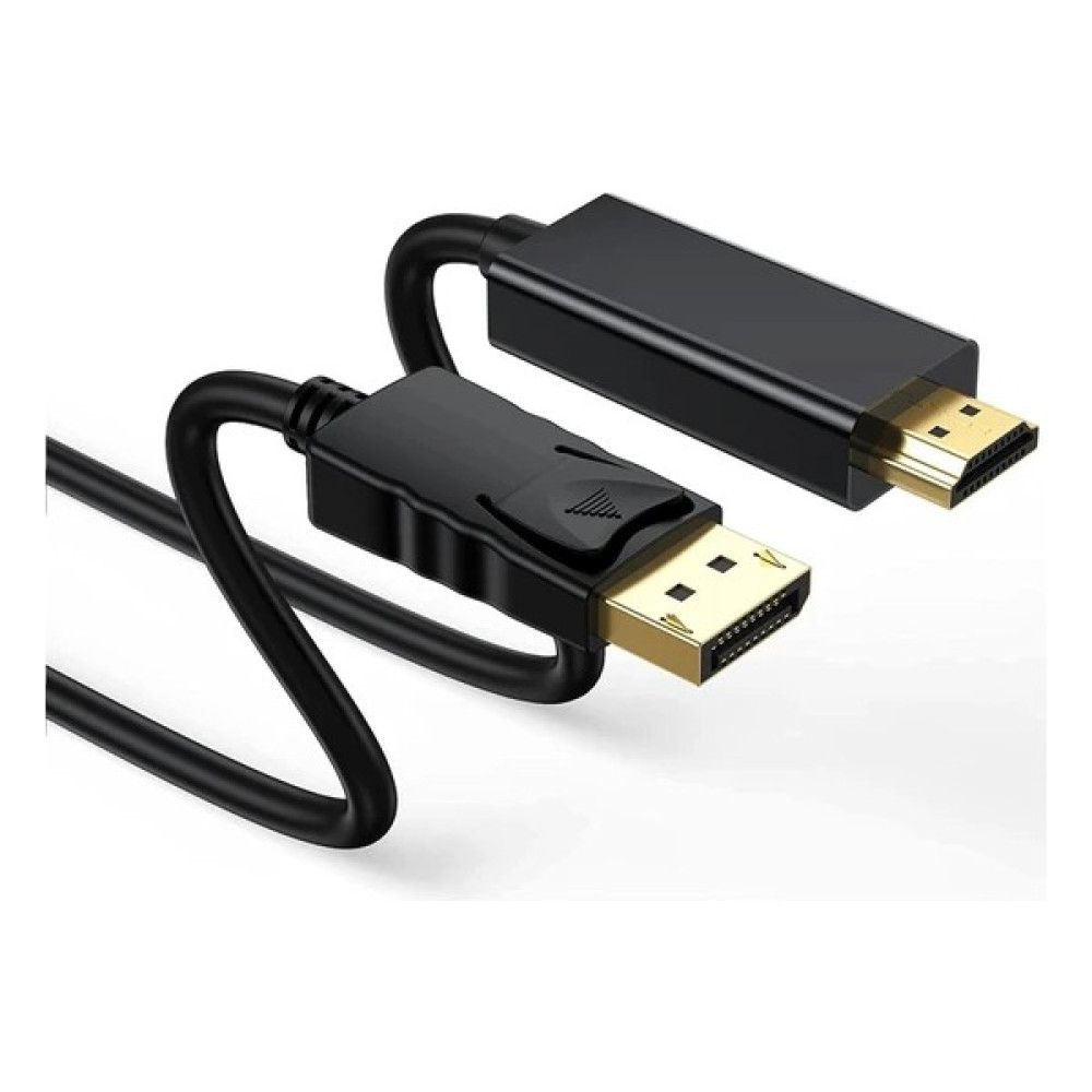 Venüs Online Shop 1.8 Metre Displayport To HDMI Kablo Display In HDMI Out Dp To HDMI Bilgisayar Çevirici ve Adaptörü Fiyatı