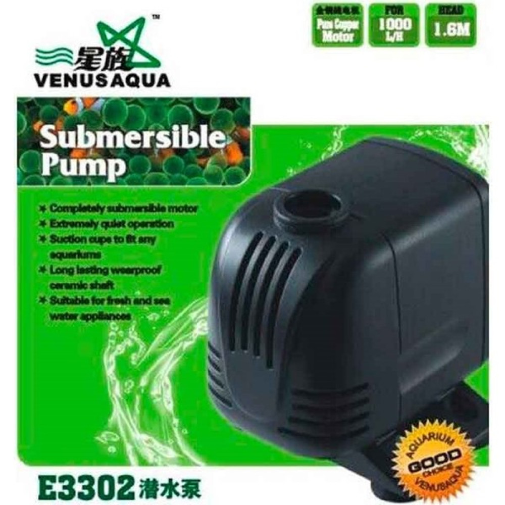 Venusaqua Akvaryum Kafa Motoru E3302 1000 L/S 18W Evcil Hayvan Ürünleri Fiyatı
