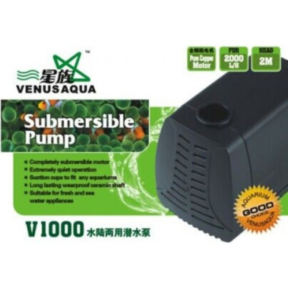 Venusaqua Akvaryum Kafa Sump Motoru V1000 2000 Lt / Saat 40 Watt Evcil Hayvan Ürünleri Fiyatı