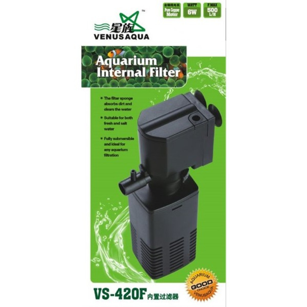 Venusaqua Vs-420F İç Filtre 500L/H 5W Evcil Hayvan Ürünleri Fiyatı