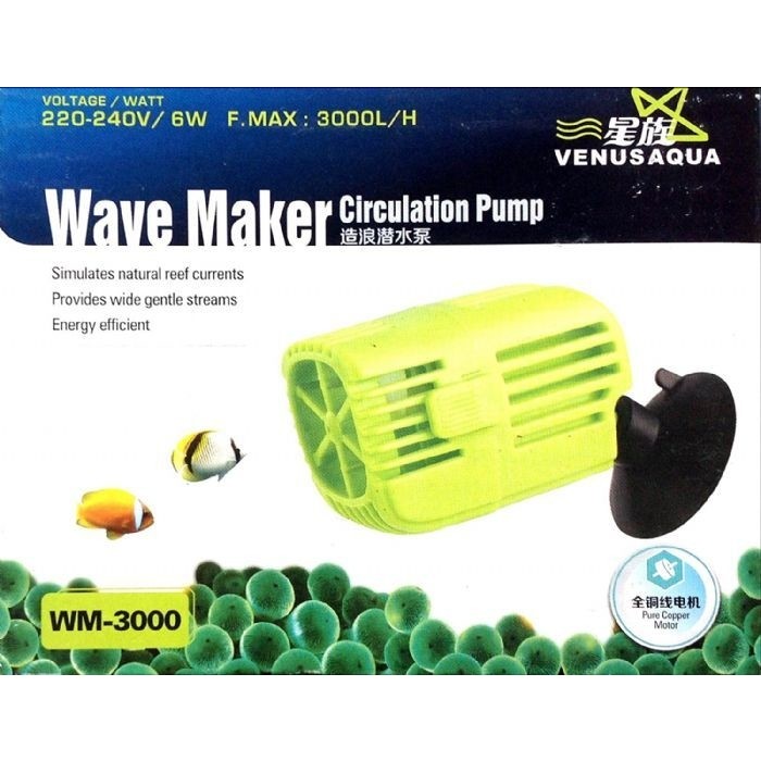 Venusaqua Wm-3000 Dalga Motoru 6W Enerji Tasarruflu ve Yüksek Performanslı Endüstriyel Kullanım İçin Diğer Fiyatı