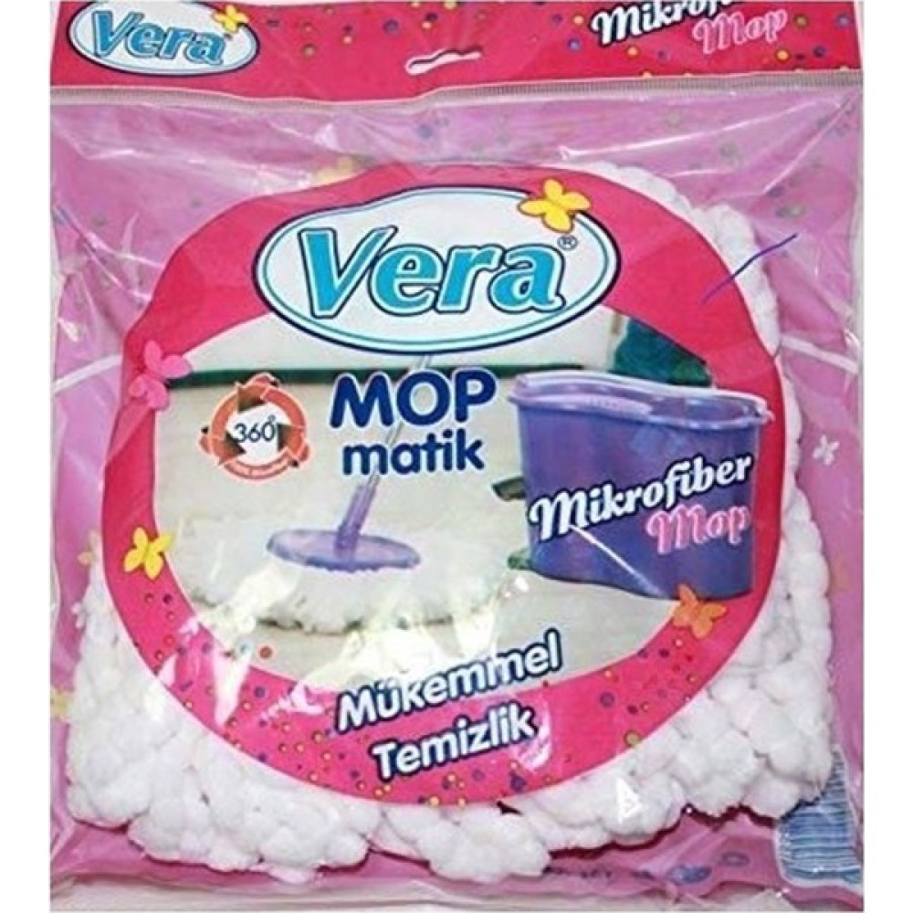 Vera Mop Matik Mikrofiber Mop 360 Derece Temizlik Malzemeleri Fiyatı
