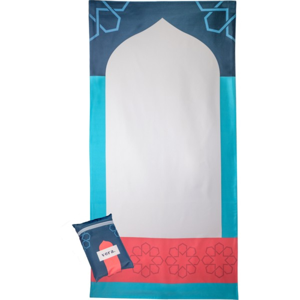 Vera Prayer Mats - Anatolia, Taşınabilir Seccade, Seyahat Seccadesi, Cep Boy, Katlanabilir, Portatif, Su Geçirmez, Modern Tasarım, Turkuaz Seccade Fiyatı