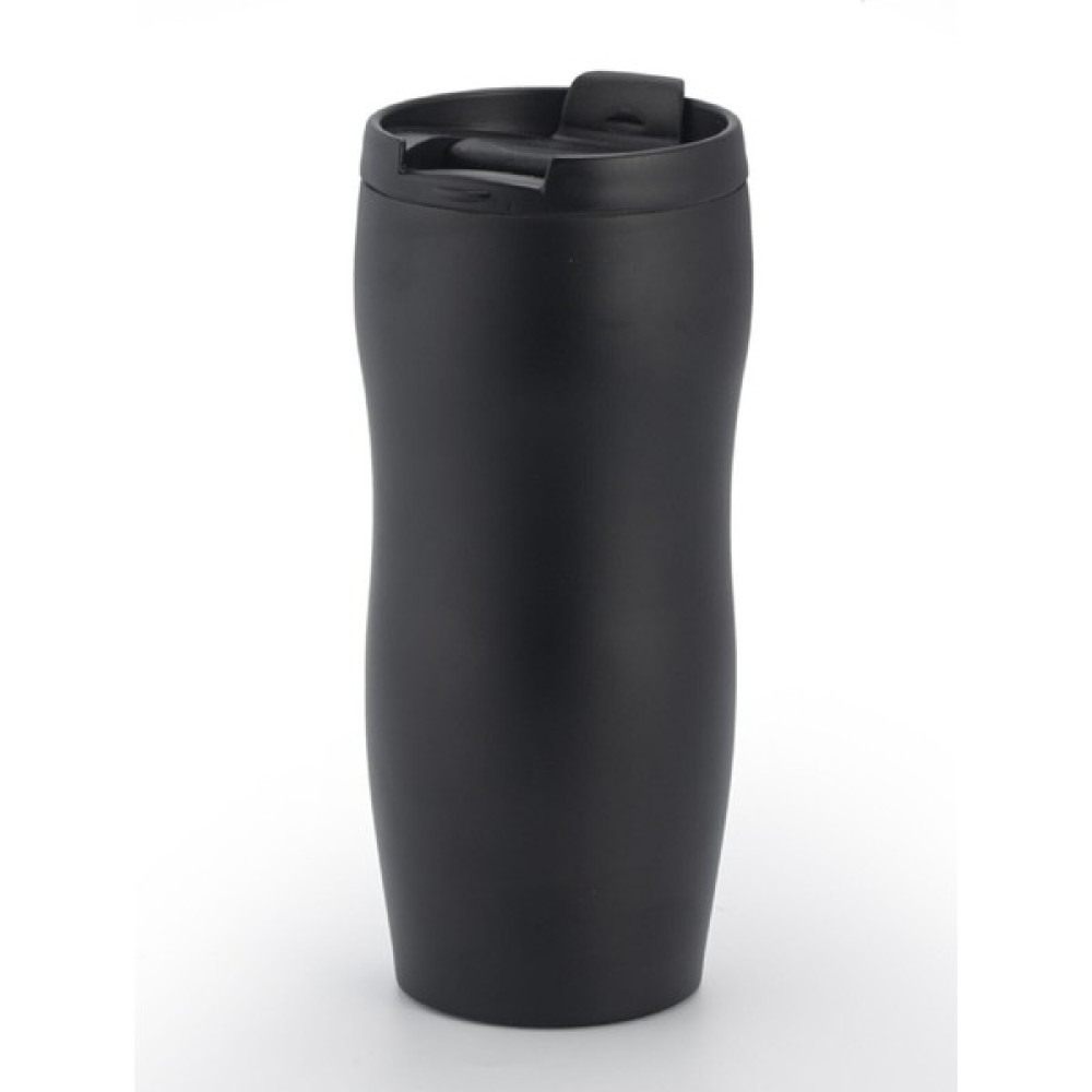 Verahed Çift Katmanlı Sızdırmaz Vakumlu 450ml Mat Siyah Paslanmaz Çelik Küçük Termos Bardak Araç Çay Kahve Termosu Thermos Kamp Mutfağı Fiyatı