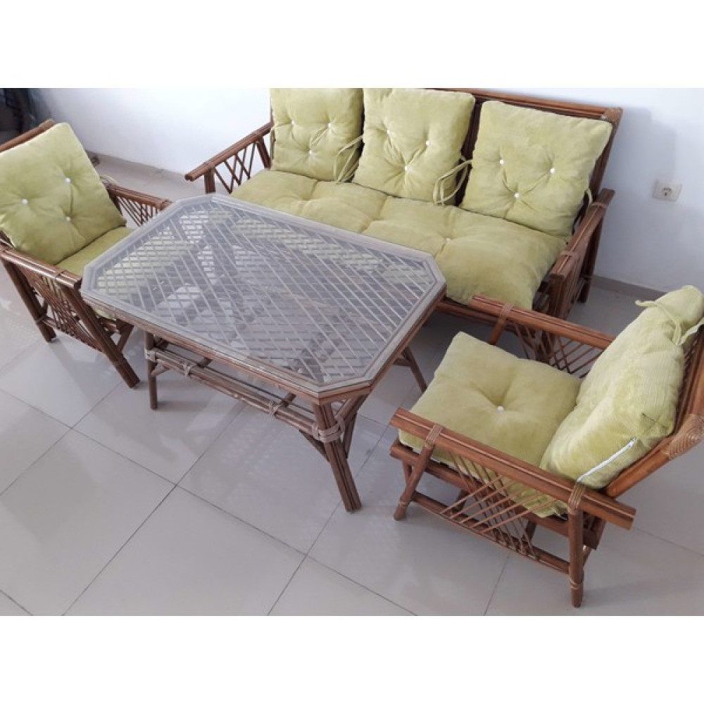 VERANDA BAMBU Veranda 5 Li Yemek Masası Bahçe Mobilyası Takımı Fiyatı