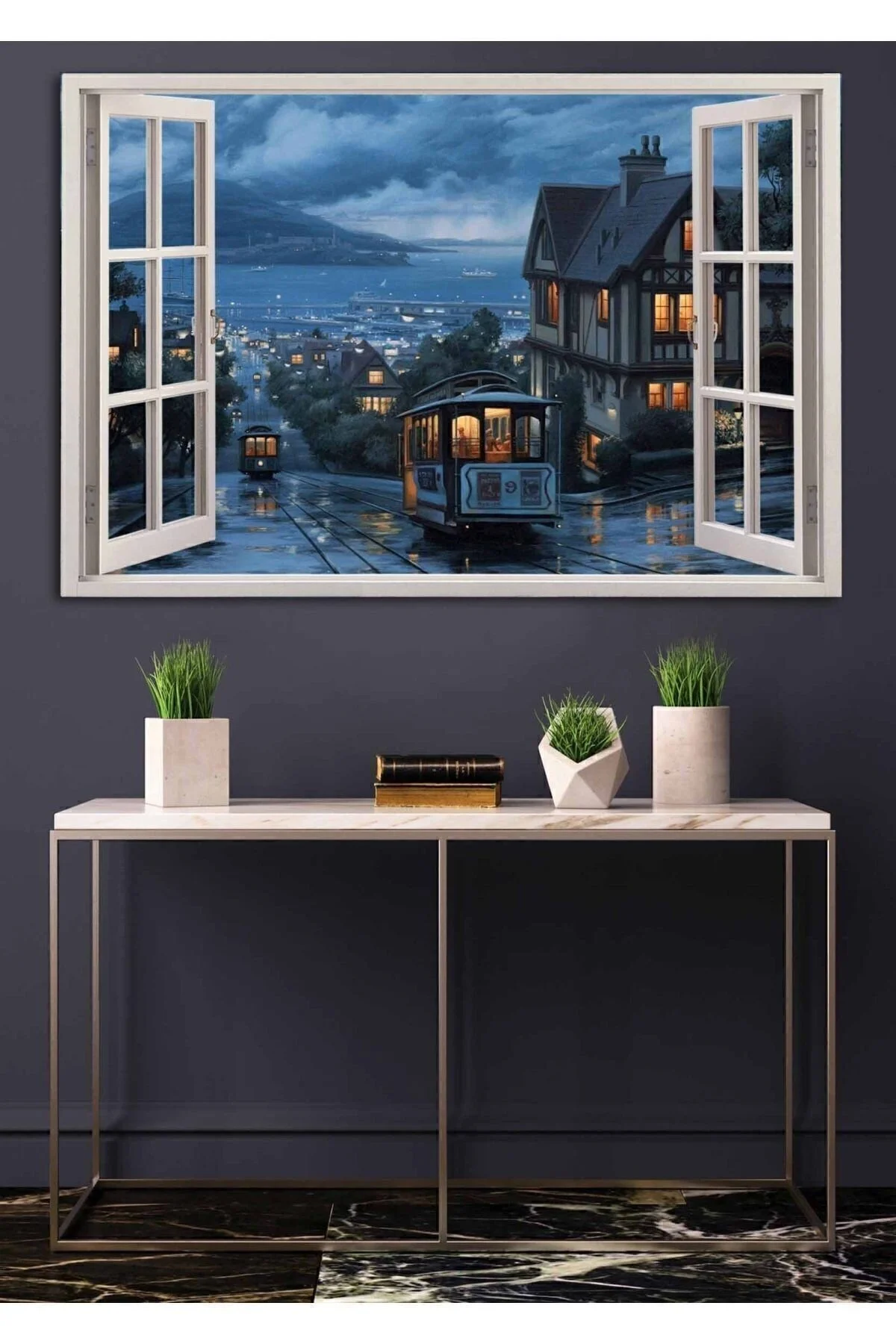 VeraStore Ürünler Istanbul Resimli Duvar Dekorasyon Kanvas Tablo Hd Sanatsal 60 x 120 Beden" Tablo & Poster Fiyatı