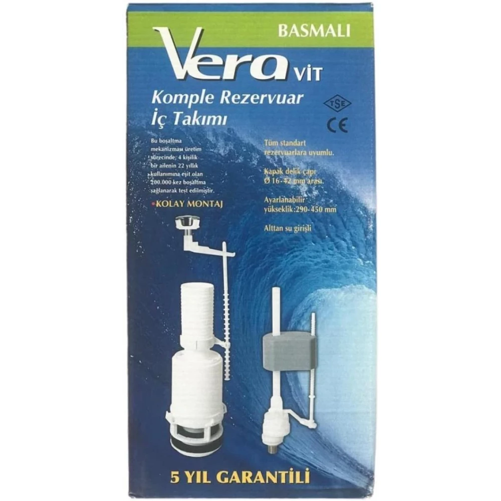 Veravit Rezervuar Basmali Komple Ic Takimi Alttan Su Girisli Rezervuar Fiyatı