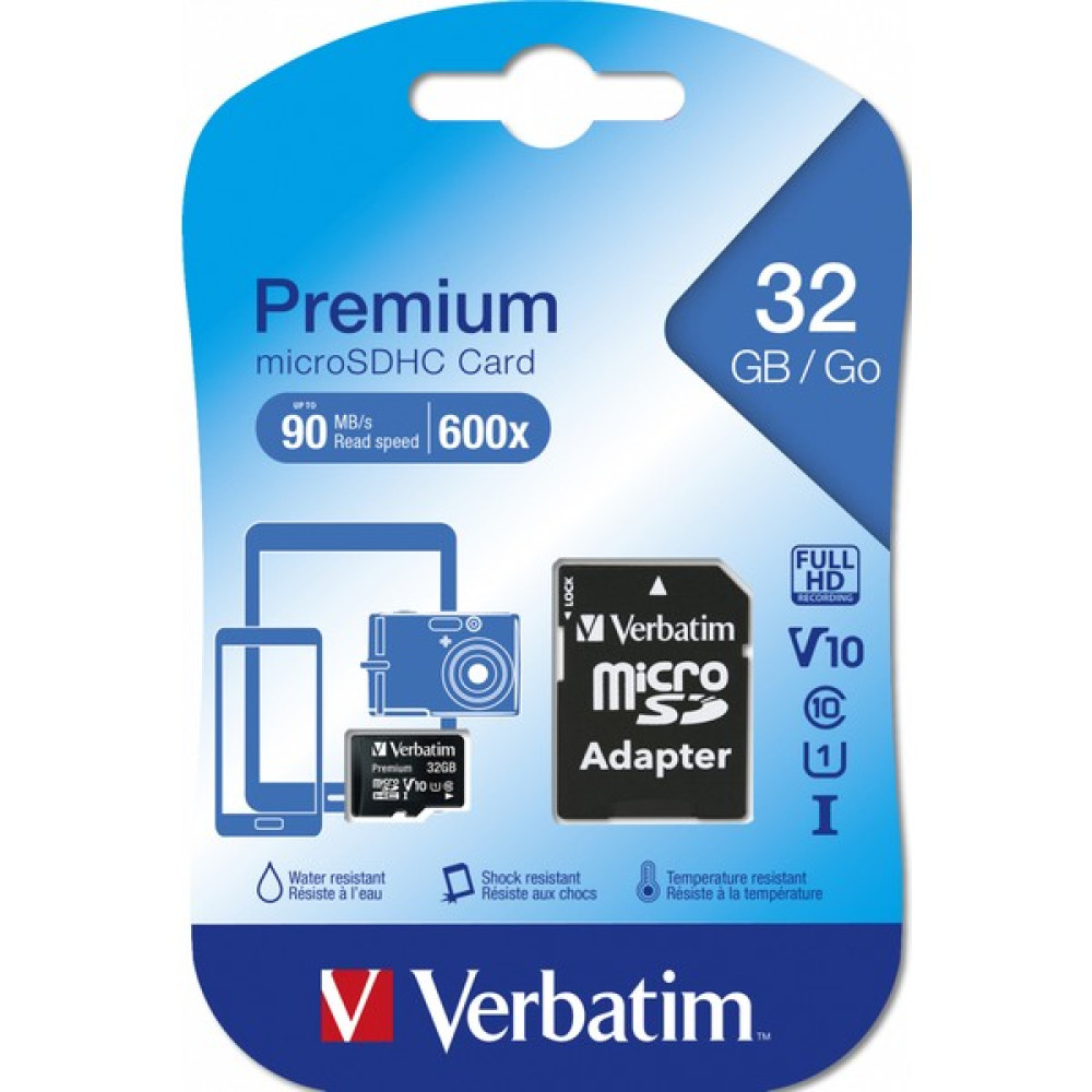 Verbatim 32GB Microsdxc Class 10 Hafıza Kartı Hafıza Kartları Fiyatı