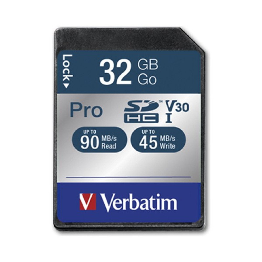 Verbatim 32GB Sdhc Pro U3 Hafıza Kartı Hafıza Kartları Fiyatı