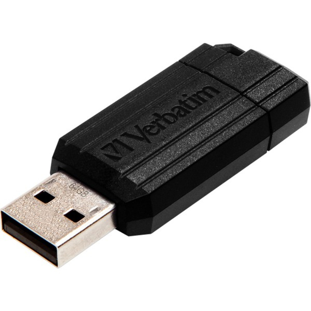 Verbatim 64GB USB 2.0 PinStripe Bellek Flash Bellekler Fiyatı